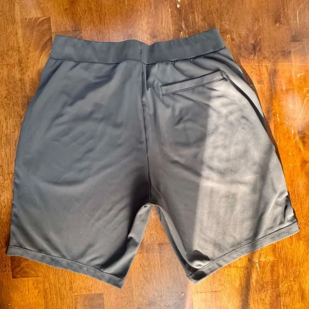 32 Degrees Cool Shorts Mens M Gray Pull On Stretch Performance Athletic